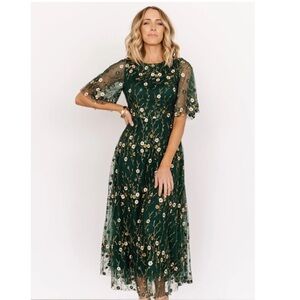 Baltic Born Emerald Green Maxi Dress